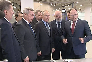 Владимир Путин осмотрел аэропорт Платов
