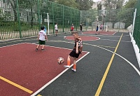 В Ростове-на-Дону открыли новую многофункциональную спортплощадку в Пролетарском районе