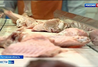 76 тонн мяса птицы экспортировали из Ростовской области