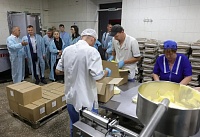 Глава Ростовской области посетил два предприятия Обливского района