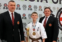 Юный ростовчанин стал победителем Первенства Азии по киокусинкай