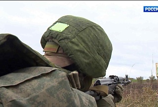 Учения проходят на военной части в Таганроге