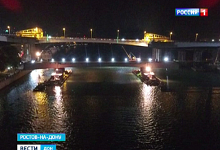 Строители приступили к подъему центрального пролета Ворошиловского моста