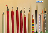 Машинист тепловоза из Батайска создает микромиры на грифелях карандашей