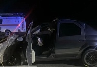 20-летних водителя и пассажира с травмами увезли в больницу после аварии в Зерноградском районе