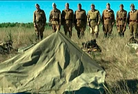 В Кагальницком районе воссоздали один день из огненного 1942 года