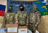 Именная посылка азовских школьников в зону СВО дошла до бойца спустя год
