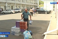 Добровольцы организации «Офицеры России» доставили гуманитарную помощь в ростовский госпиталь