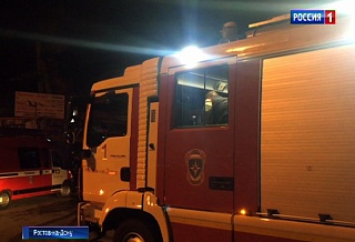 Огонь на рынке "Восточный" не вышел за территорию торгового комплекса