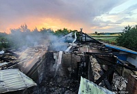 Короткое замыкание оставило без дома жительницу села Поливянка