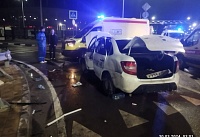 Четверо ростовчан пострадали в ночном ДТП на ул. Левобережной