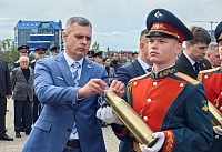 На территории Главного храма ЮВО в Ростове торжественно открыли новый памятник