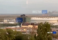 В Батайске в микрорайоне Солнечный загорелась трава