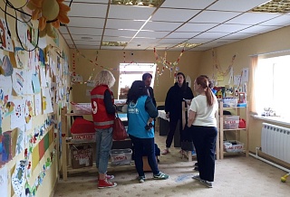 Представители Красного Креста и ООН по делам беженцев посетили ПВР в Неклиновском районе
