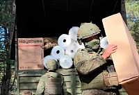Из Ростова в зону СВО волонтеры отправили очередную посылку помощи