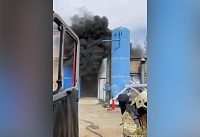 Пожарные не дали сгореть цеху в Новочеркасске