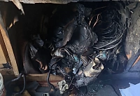 Из-за пожара более 30 человек эвакуировали из азовской девятиэтажки