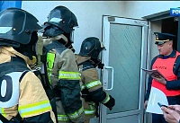 Более 70 огнеборцев приняли участие в ежегодном соревновании «Вертикальный вызов».